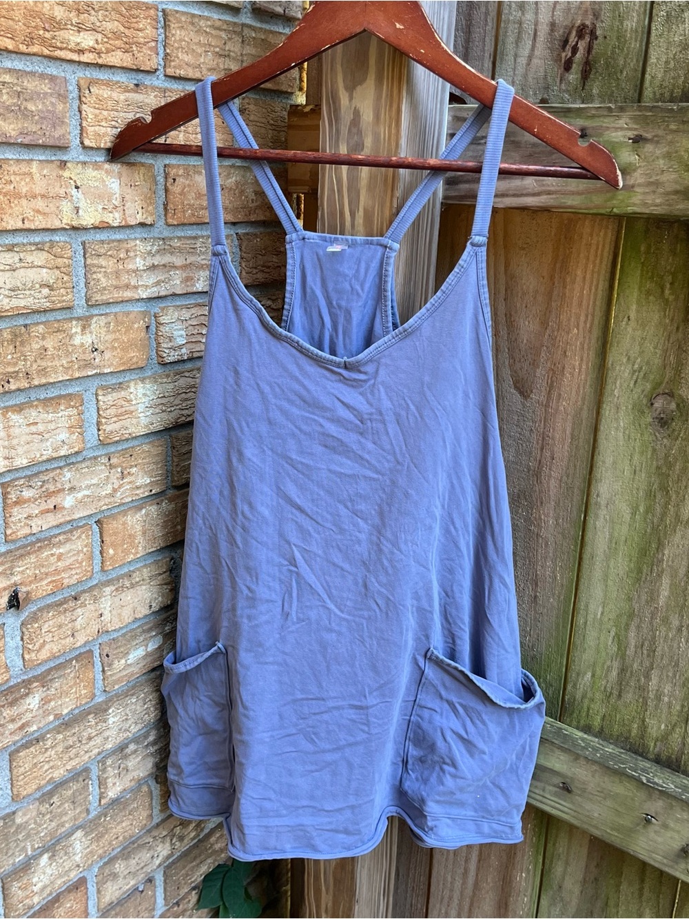 FP Movement by Free People Slate Blue HotShot Dress